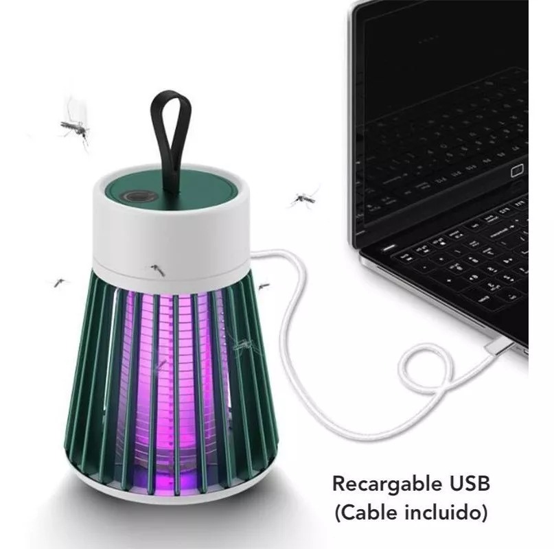 Miniatura 6 de Lampara Matamoscos Usb Repelente De Mosq